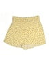 BCBGeneration Floral Yellow Shorts Size M - photo 1