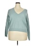 Open Edit Teal Pullover Sweater Size XL - photo 1