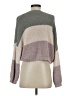 Debut Color Block Gray Pullover Sweater Size S - photo 2