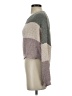 Debut Color Block Gray Pullover Sweater Size S - photo 5