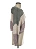 Debut Color Block Gray Pullover Sweater Size S - photo 4