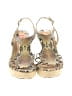 Elaine Turner Animal Print Multi Color Tan Wedges Size 10 - photo 2