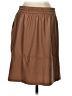 Maison d' Amelie Solid Brown Casual Skirt Size S - photo 2