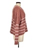 C&C California Stripes Brown Pullover Sweater Size M - photo 4