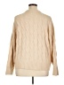 Ann Taylor Solid Tan Pullover Sweater Size XL - photo 2