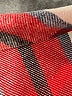 Unbranded 100% Polyester Plaid Red Cardigan Size XL - photo 7