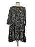 Hayden 100% Polyester Animal Print Black Casual Dress Size M - photo 1
