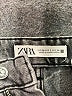 Zara Chevron-herringbone Gray Jeans Size 2 - photo 7