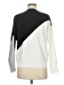 T Tahari Color Block White Sweatshirt Size M - photo 2
