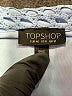 Topshop 100% Polyester Blue Formal Skirt Size 8 - photo 4