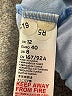 Topshop 100% Polyester Blue Formal Skirt Size 8 - photo 5