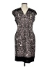 Wisp Paisley Black Cocktail Dress Size 12 (petite) - photo 1