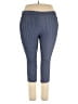 Elle Polka Dots Blue Casual Pants Size XXL - photo 1