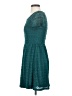 Dina Be 100% Polyester Teal Casual Dress Size S - photo 5