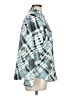Chico's Argyle Teal Long Sleeve Blouse Size Lg (2) - photo 4
