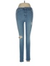Hollister Hearts Blue Jeans Size 28 waist - photo 1