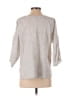 Keren Hart Gray 3/4 Sleeve Blouse Size S - photo 2