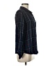 Harper Plaid Blue Long Sleeve Button-Down Shirt Size M - photo 4