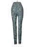 Gilly Hicks Print Teal Blue Leggings Size XS - photo 2