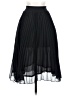True Decadence 100% Polyester Solid Black Formal Skirt Size 4 - photo 1
