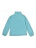 Columbia 100% Polyester Solid Teal Blue Fleece Jacket Size 10 - 12 - photo 2