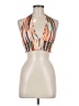 Shein Orange Sleeveless Blouse Size 6 - photo 1