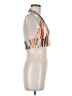 Shein Orange Sleeveless Blouse Size 6 - photo 4