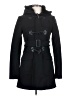 Theory 100% Polyester Black Coat Size P (petite) - photo 1