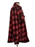 Bluivy Plaid Red Long Sleeve Button-Down Shirt Size S - photo 4
