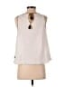 Max Studio 100% Cotton White Sleeveless Blouse Size XS - photo 2