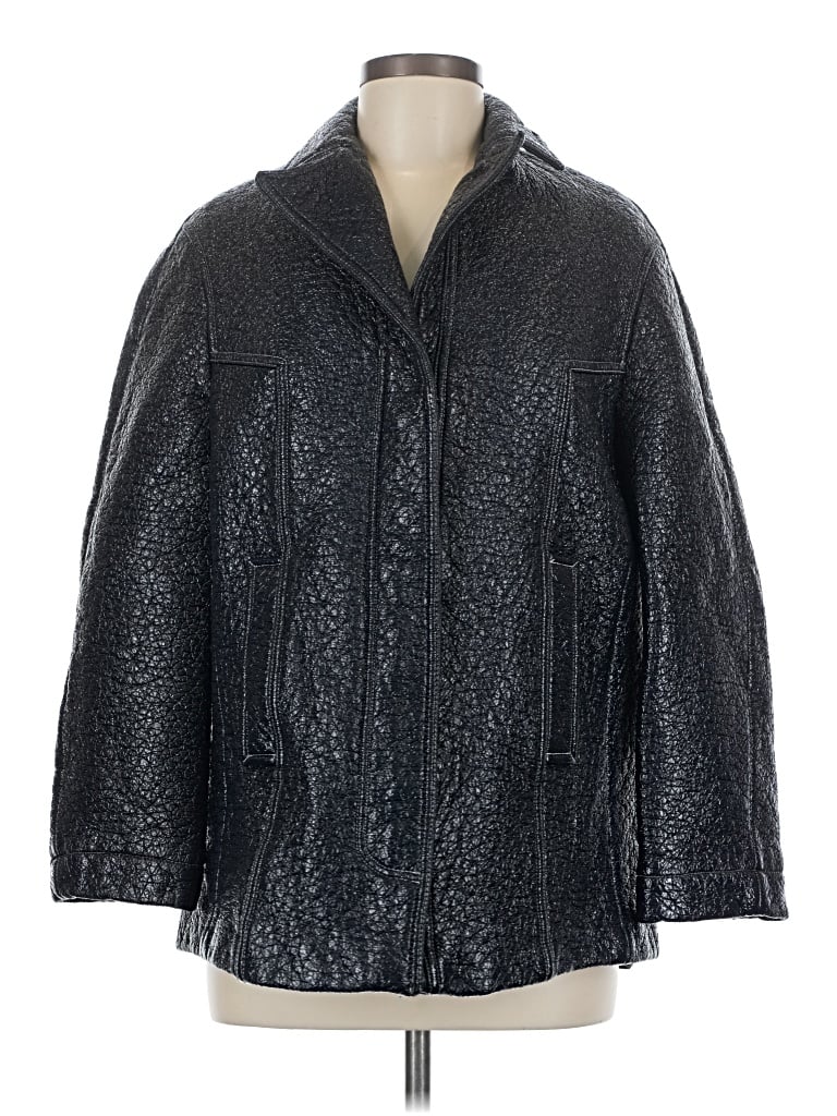 Pre-owned Ba&sh Raincoat In Black