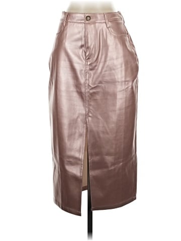 Venus Faux Leather Skirt (view 1)