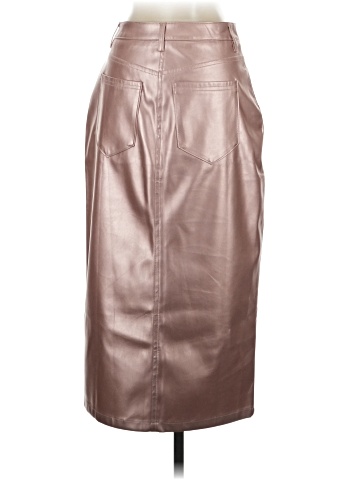 Venus Faux Leather Skirt (view 2)