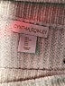 Cynthia Rowley TJX 100% Polyester Color Block Ivory Turtleneck Sweater Size L - photo 7