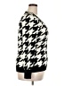 NY&C 100% Acrylic Houndstooth Black Pullover Sweater Size XXL - photo 4