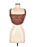 Out From Under Animal Print Multi Color Brown Bodysuit Size S - photo 1