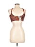 Out From Under Animal Print Multi Color Brown Bodysuit Size S - photo 2