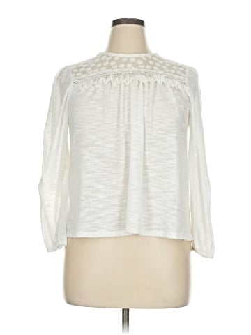 Wallflower 3/4 Sleeve Blouse (view 1)