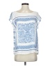 Love 21 Blue Short Sleeve Blouse Size XS - photo 1