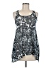Assorted Brands Silver Sleeveless Top Size M - photo 1