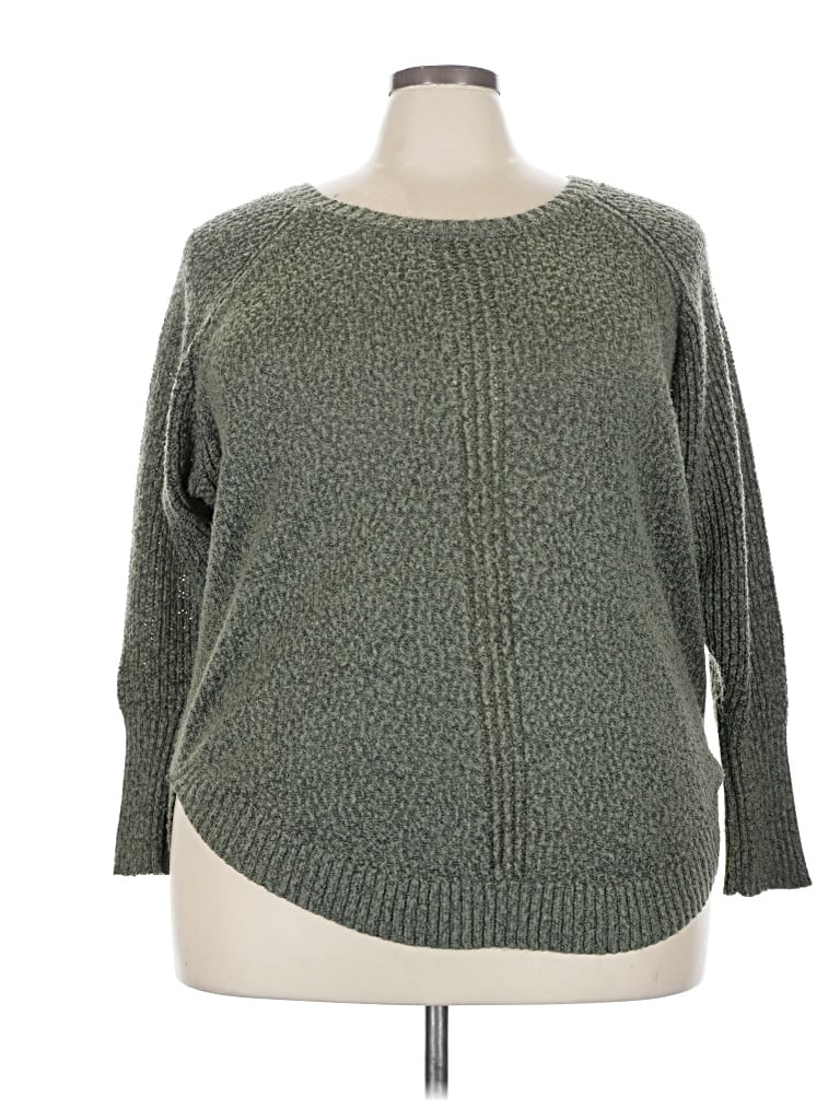 Pre-owned Rue21 Pullover Sweater In Green