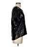BCBGeneration Black Short Sleeve Blouse Size S - photo 4