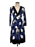 Roberta Freymann Graphic Blue Cocktail Dress Size S - photo 1