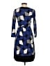 Roberta Freymann Graphic Blue Cocktail Dress Size S - photo 2