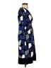 Roberta Freymann Graphic Blue Cocktail Dress Size S - photo 4