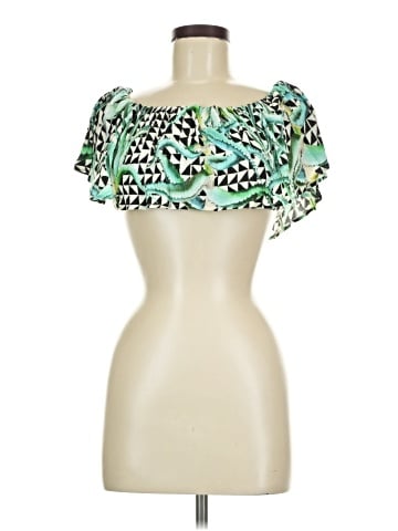 Mara Hoffman Short Sleeve Blouse (view 1)