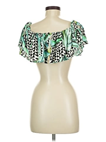 Mara Hoffman Short Sleeve Blouse (view 2)