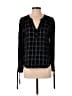 Sanctuary 100% Rayon Black Long Sleeve Blouse Size S - photo 1