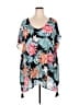 Kona Sol Black Short Sleeve Blouse Size 2X - photo 1