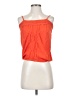 Express 100% Viscose Orange Sleeveless Blouse Size XS - photo 1